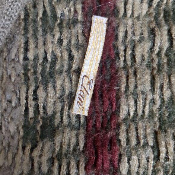 Elan Cardigan Sweater Flowy Long Open Front Cozy Womens L Cabincore Gorp - Picture 8 of 10